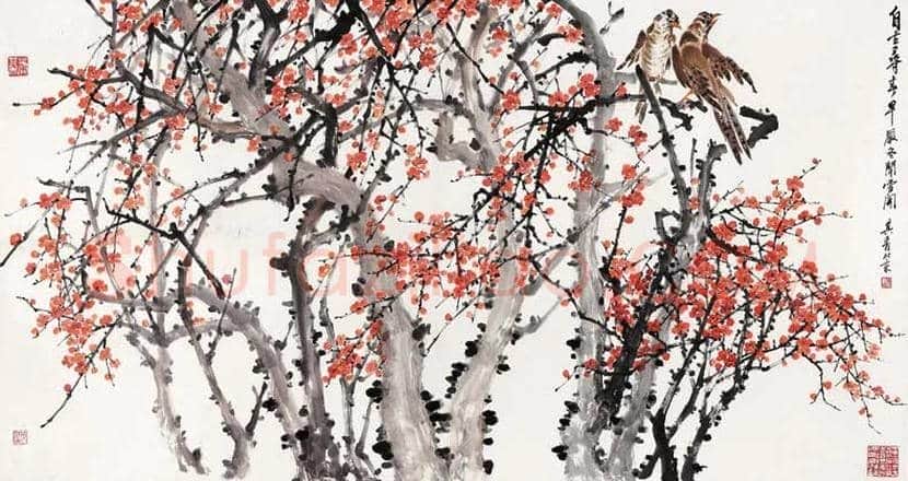 宗其香花鸟作品欣赏 | 书画文摘