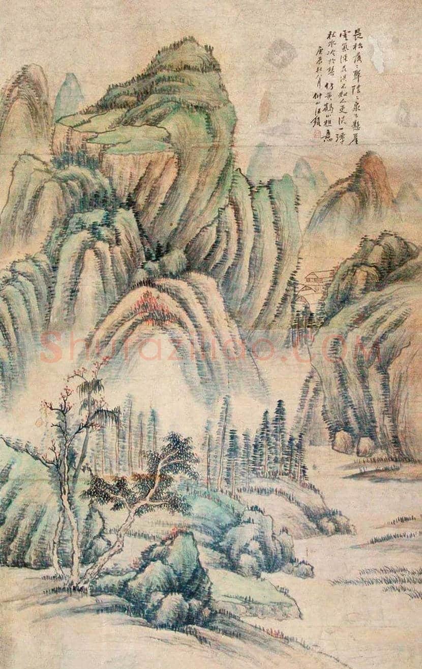 汪琨山水画作品欣赏 | 书画百科