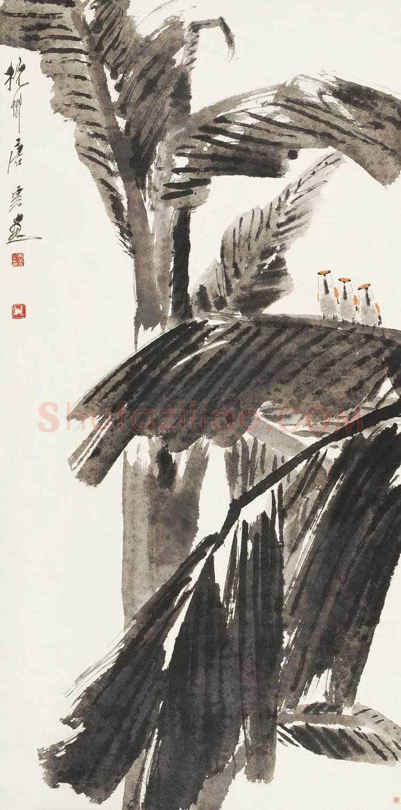 唐云花鸟画作品欣赏 | 书画学堂