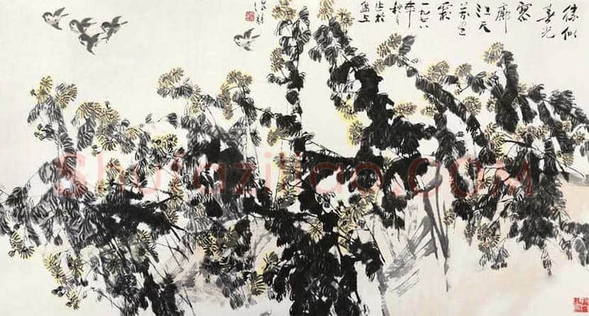 张朋花鸟画作品欣赏 | 书画文摘