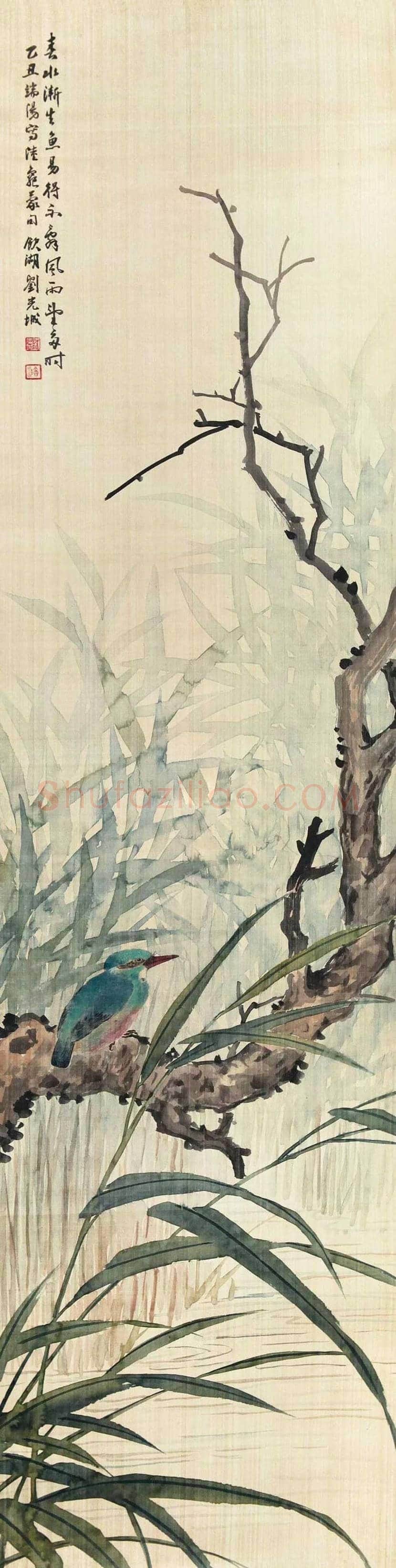 刘子久花鸟画作品欣赏 | 书画常识