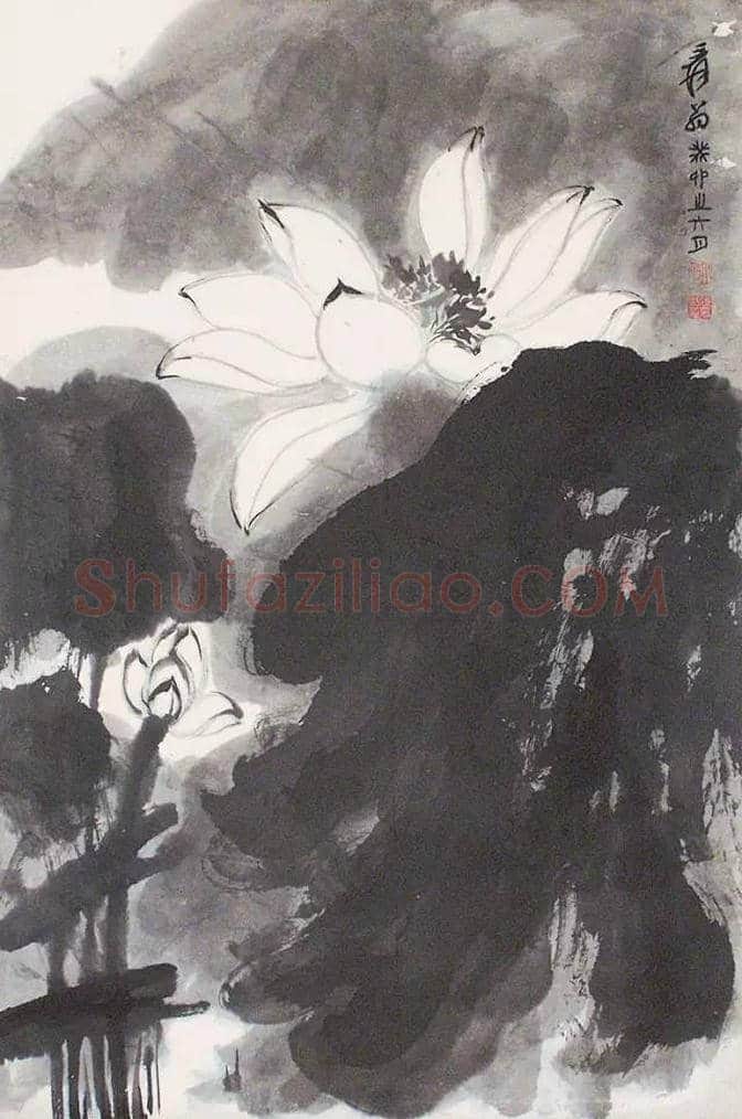 国画大师张大千的百荷图欣赏！ | 书画文摘