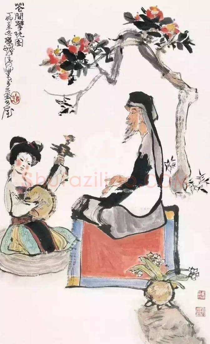 程十发最美人物画欣赏 | 书画知识