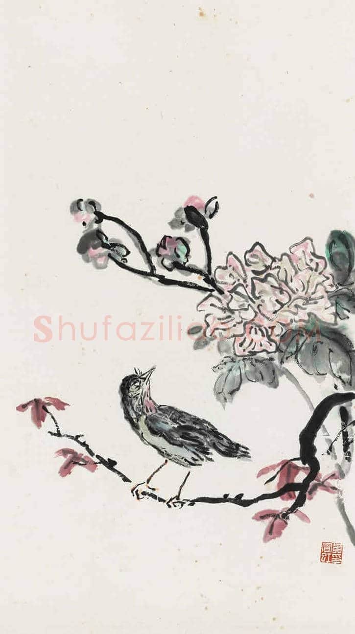 黄宾虹花卉作品拍卖及欣赏 | 书画常识