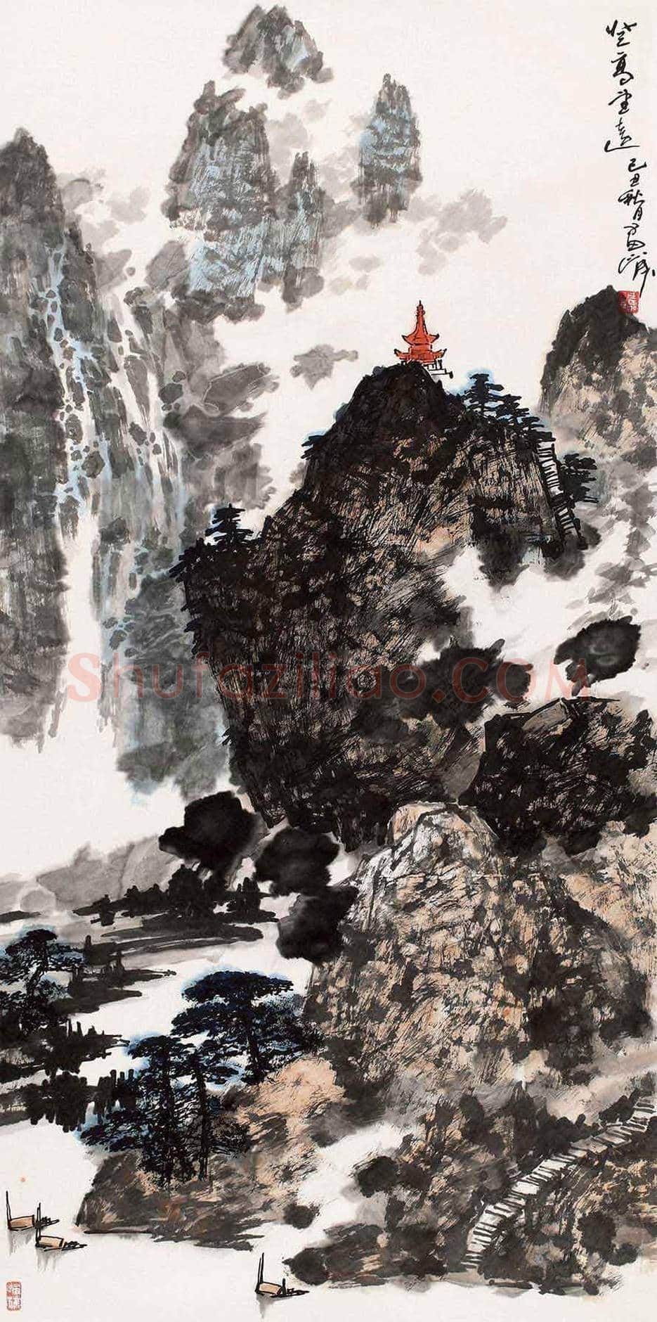 雷正民山水画作品欣赏 | 书画常识