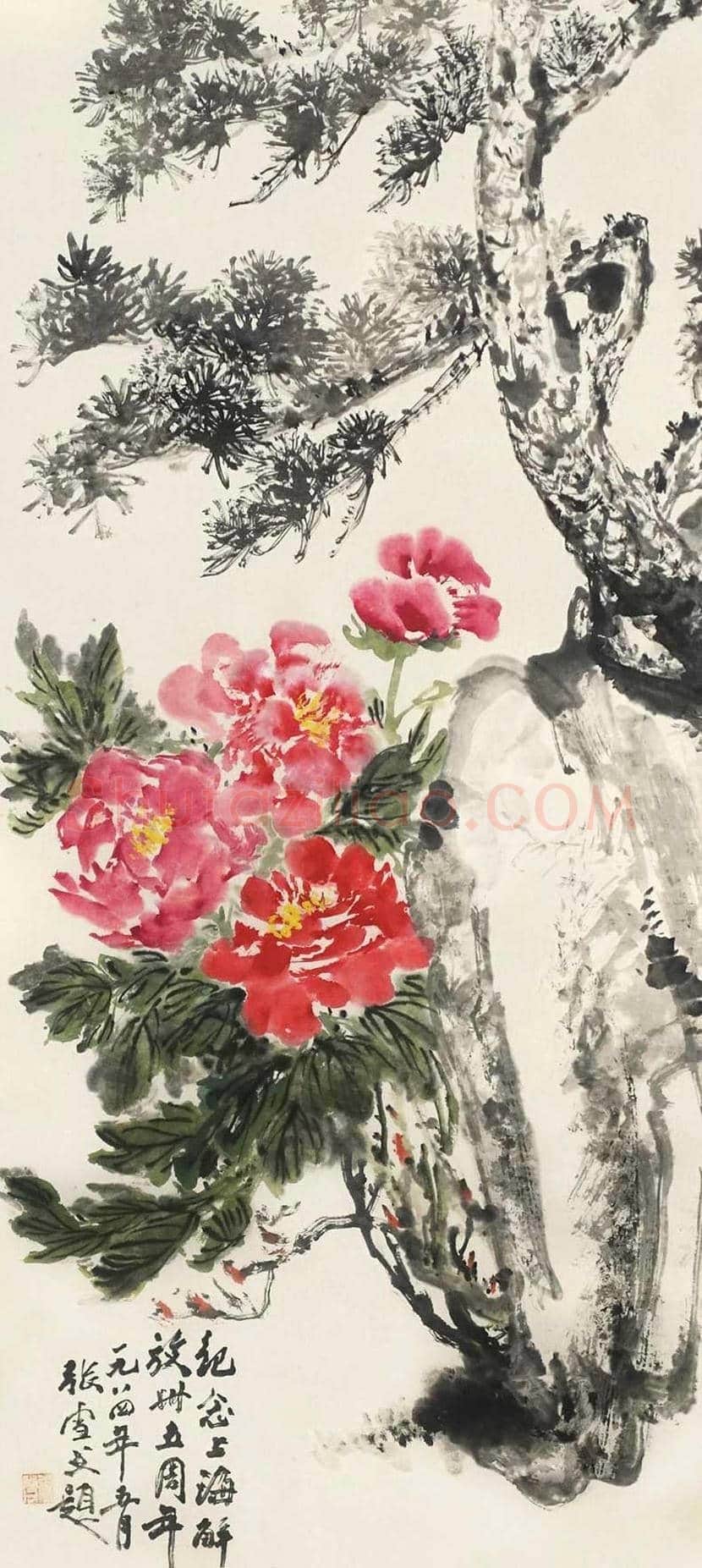 张雪父国画作品欣赏 | 书画资料