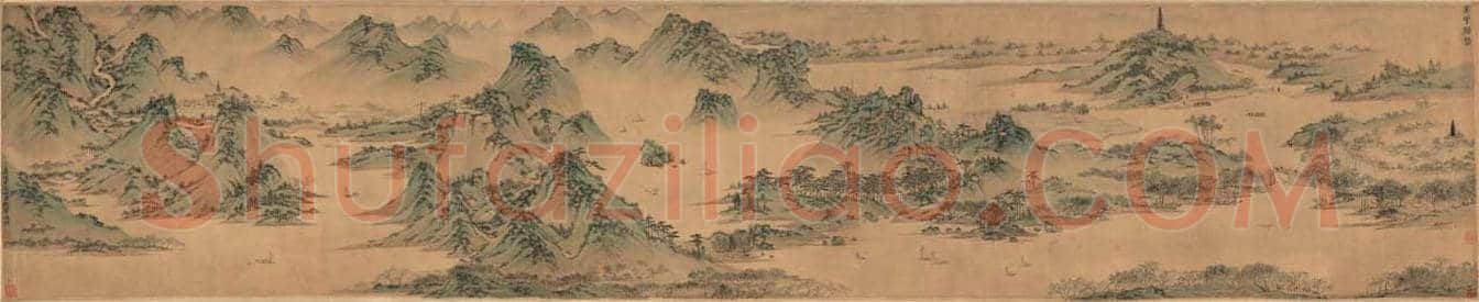 文征明《吴中胜概图》图赏 | 传世国画赏析