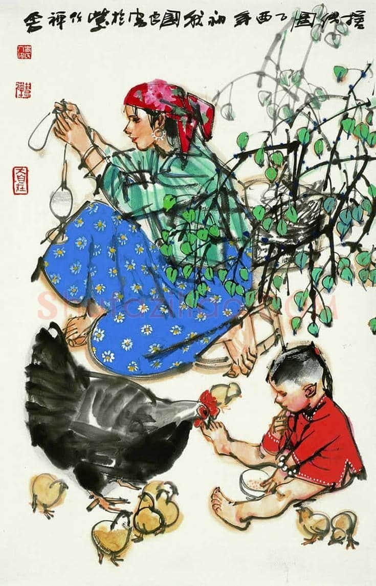 画僧史国良作品欣赏 | 书画知识