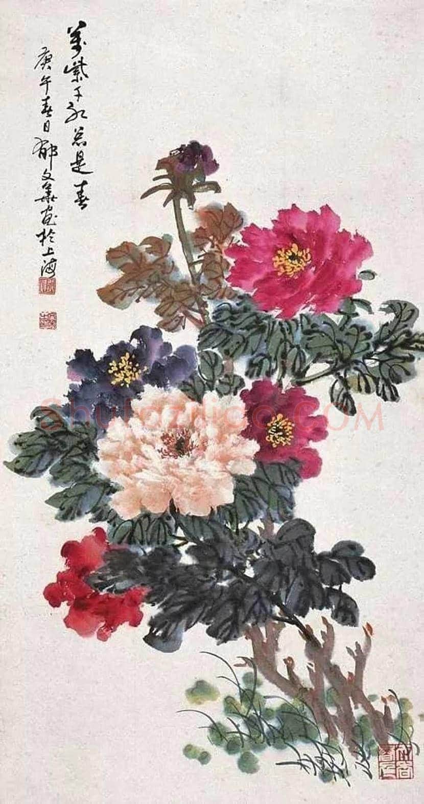 郁文华作品欣赏 | 书画资料