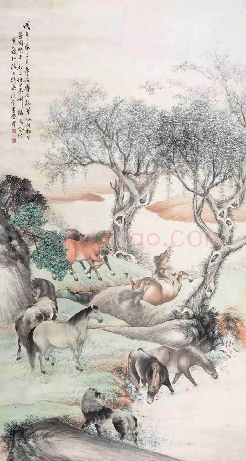 晚清画家｜倪田作品欣赏 | 书画学堂