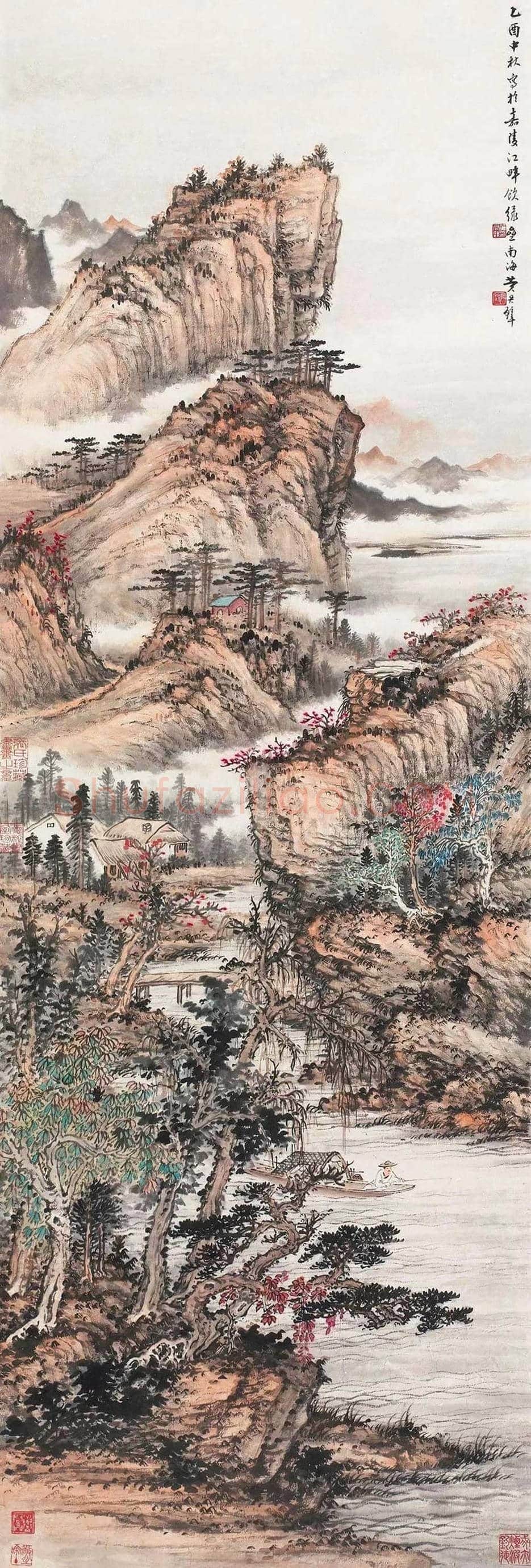 黄君璧山水画欣赏 | 书画知识