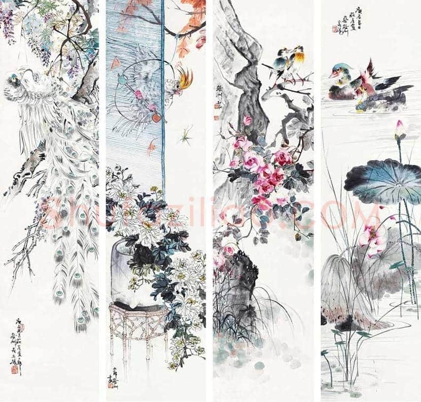 蔡鹤洲国画作品欣赏 | 书画常识