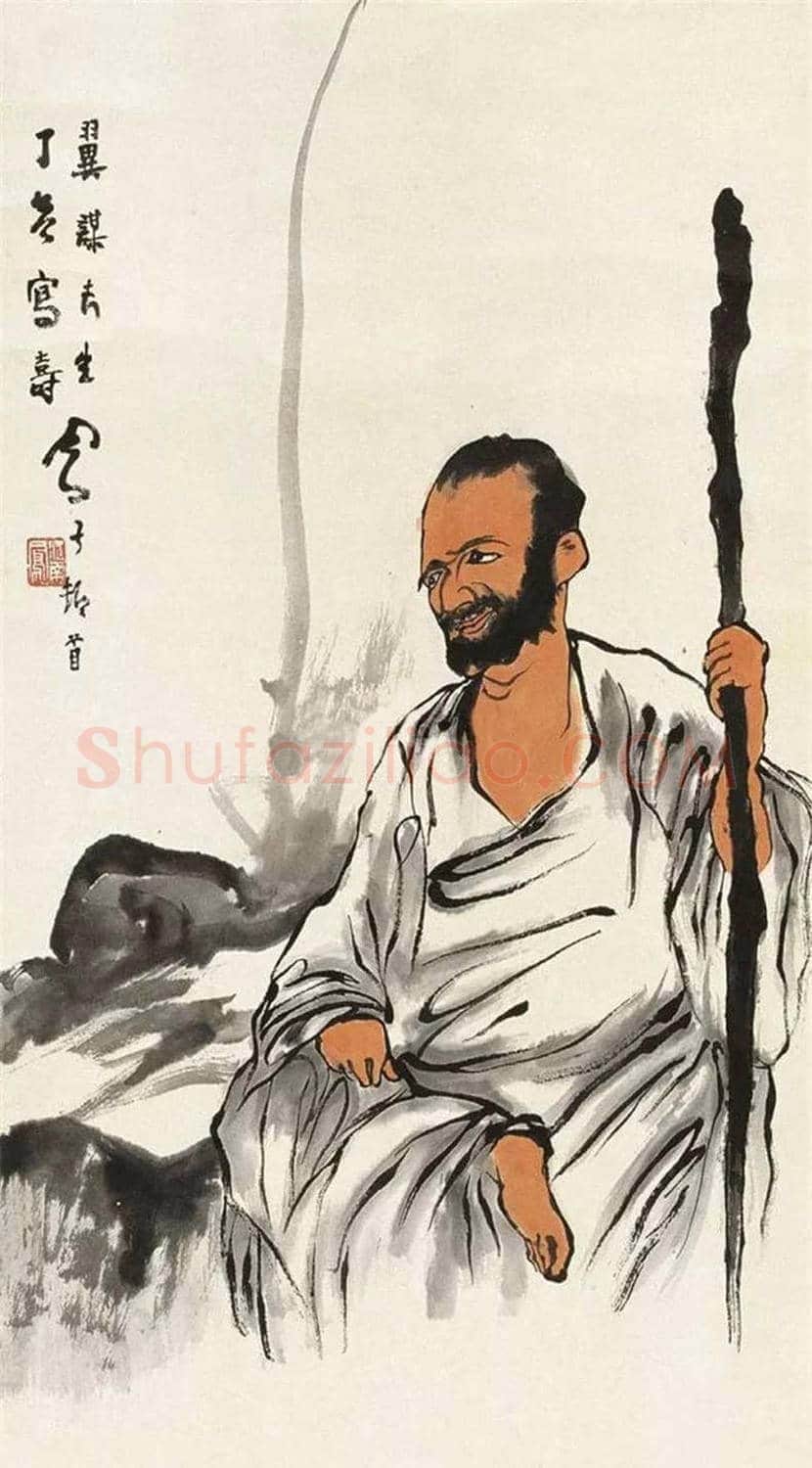 吕凤子人物画作品欣赏 | 书画百科