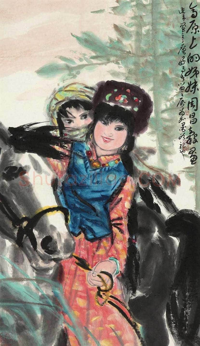 周昌谷作品欣赏 | 书画学堂