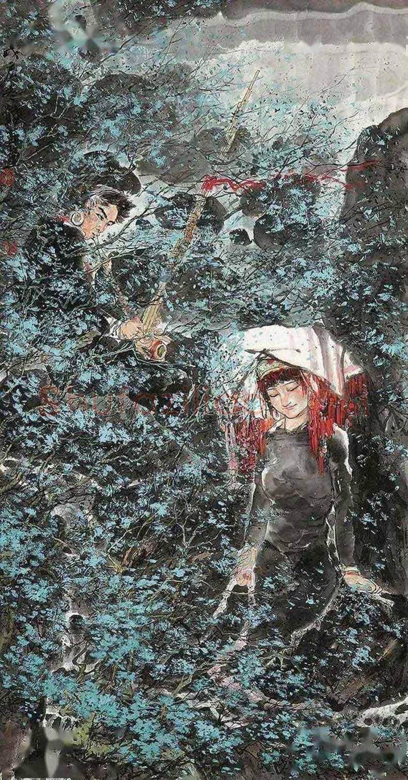 钟增亚人物画欣赏 | 书画常识