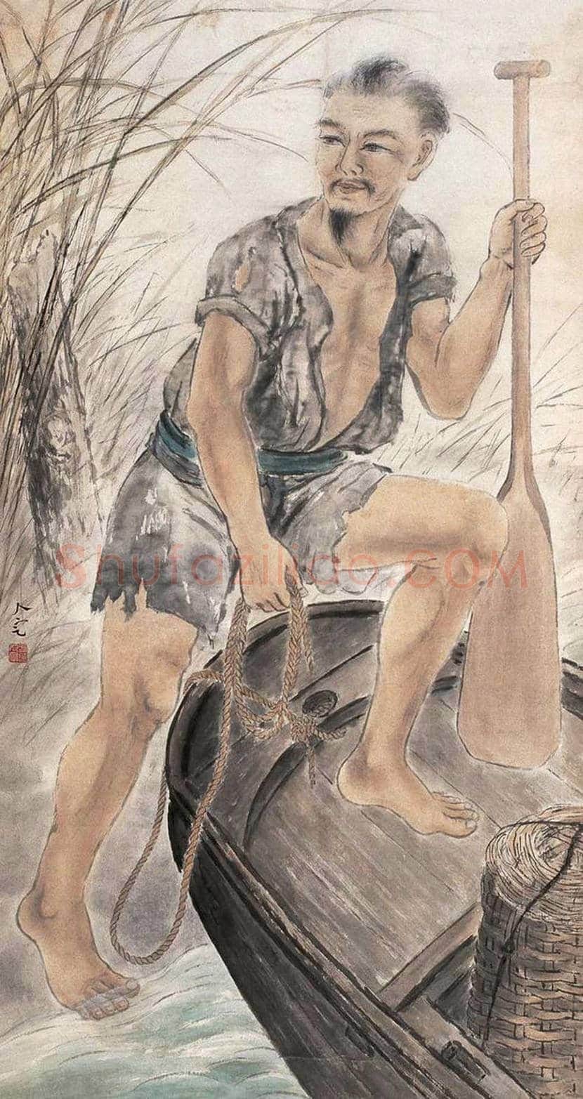 方人定人物画作品欣赏 | 书画科普