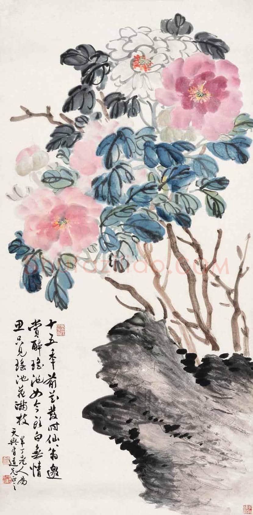 陈半丁花鸟作品欣赏 | 书画文摘