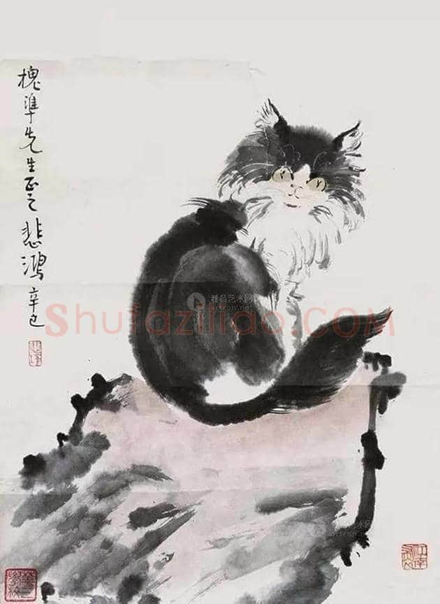 徐悲鸿笔下的46幅家畜图,形象生动 | 书画文摘