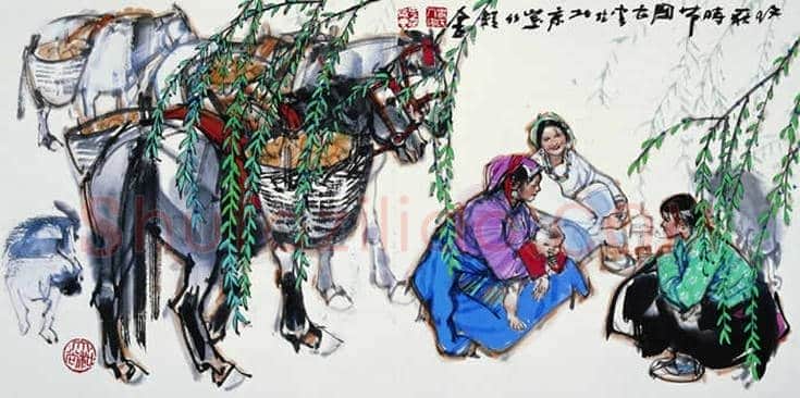 画僧史国良作品欣赏 | 书画知识
