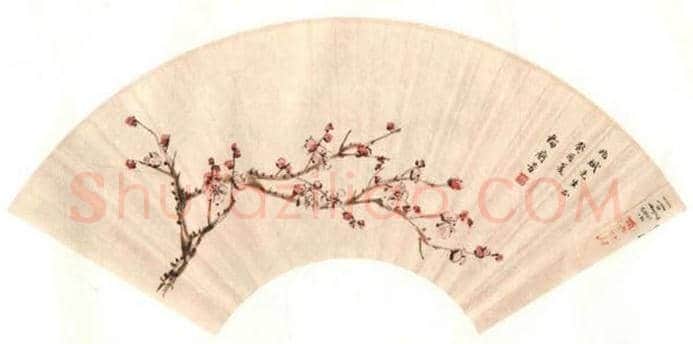 梅兰芳花鸟扇面欣赏,清丽秀雅! | 书画百科
