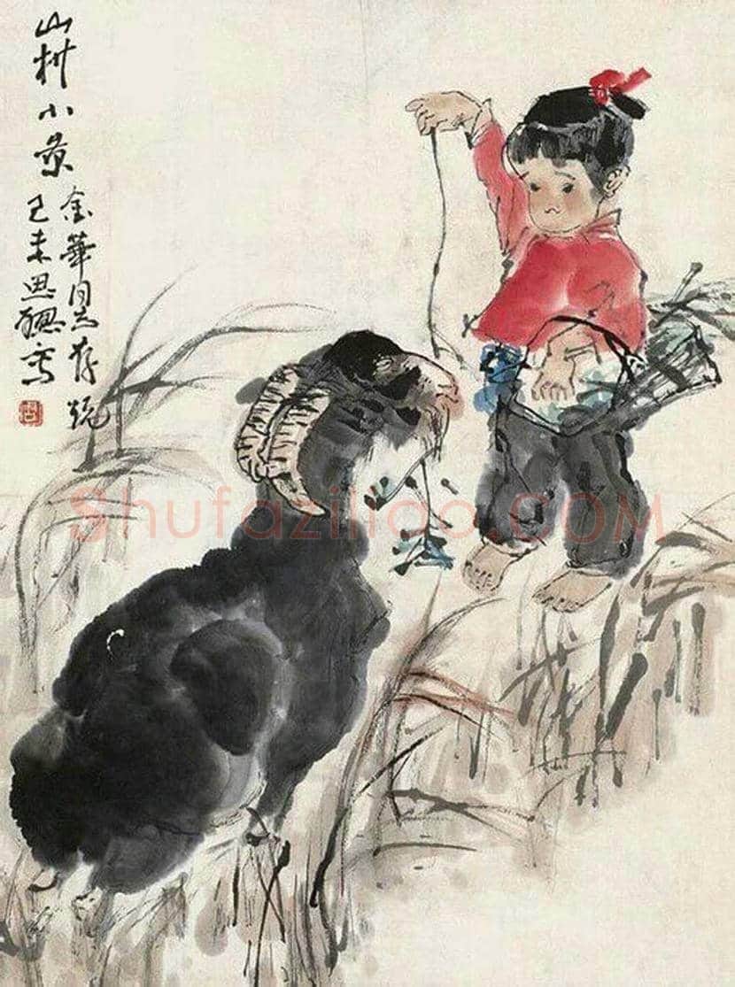 周思聪人物画作品欣赏 | 书画讲解