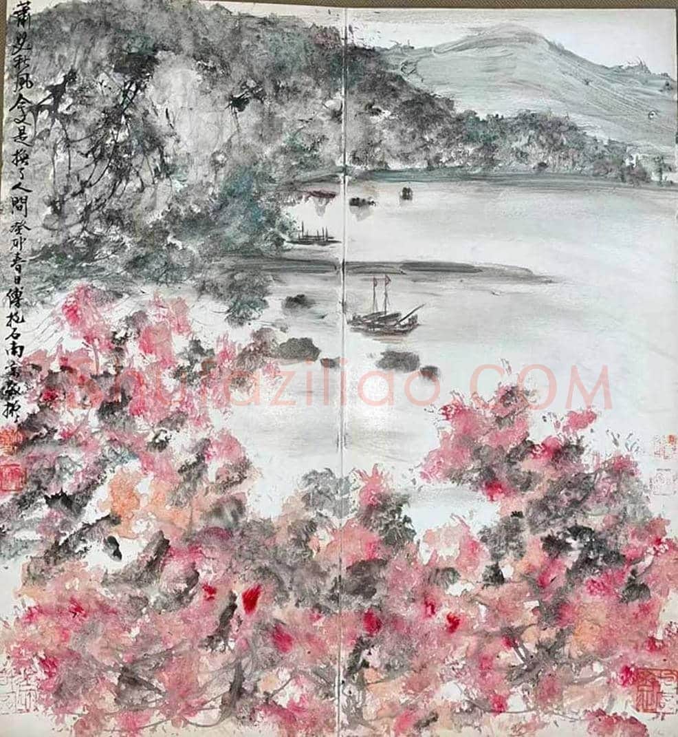 傅抱石《毛主席诗意册》，集大成之作！ | 国画鉴赏