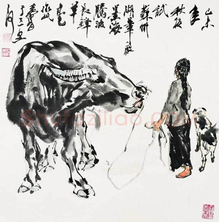 黄胄作品欣赏【高清大图】 | 书画知识