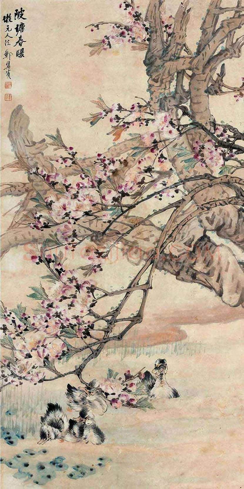 郑集宾花鸟画欣赏 | 书画资料