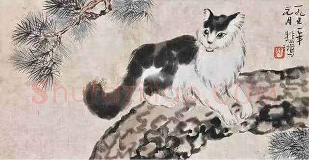 徐悲鸿笔下的46幅家畜图,形象生动 | 书画文摘