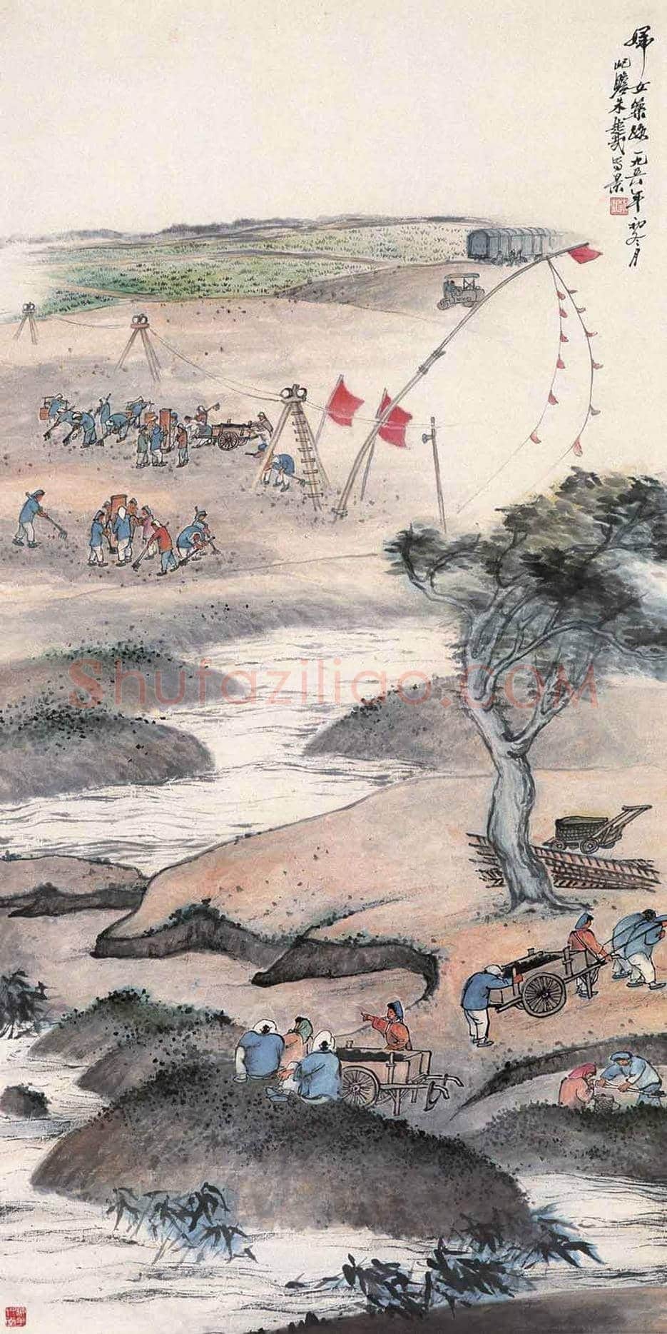 朱屺瞻国画作品欣赏 | 书画科普