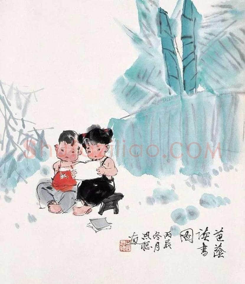 周思聪水墨儿童画欣赏 | 书画学堂