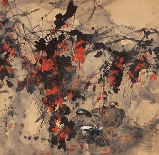 王明明花鸟作品欣赏 | 书画学堂