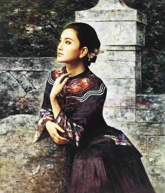 谢楚余笔下的女神们 | 书画讲解