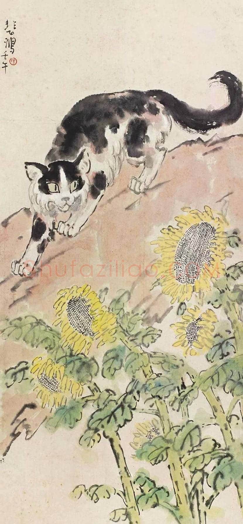 名家画猫作品欣赏 | 书画文摘