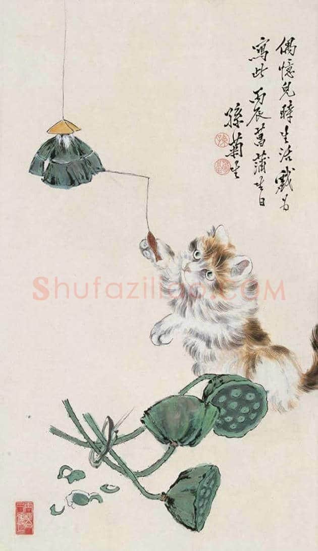 物理老师业余画猫，人称猫王！ | 书画文摘