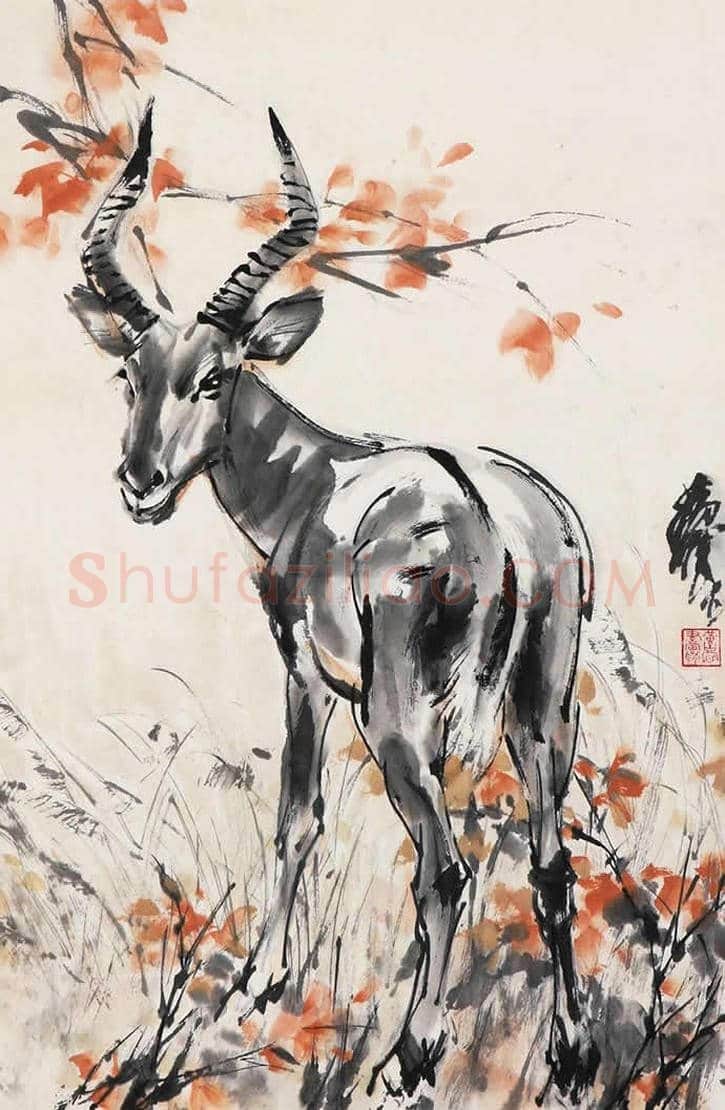 黄胄笔下的牛马羊 | 书画文摘