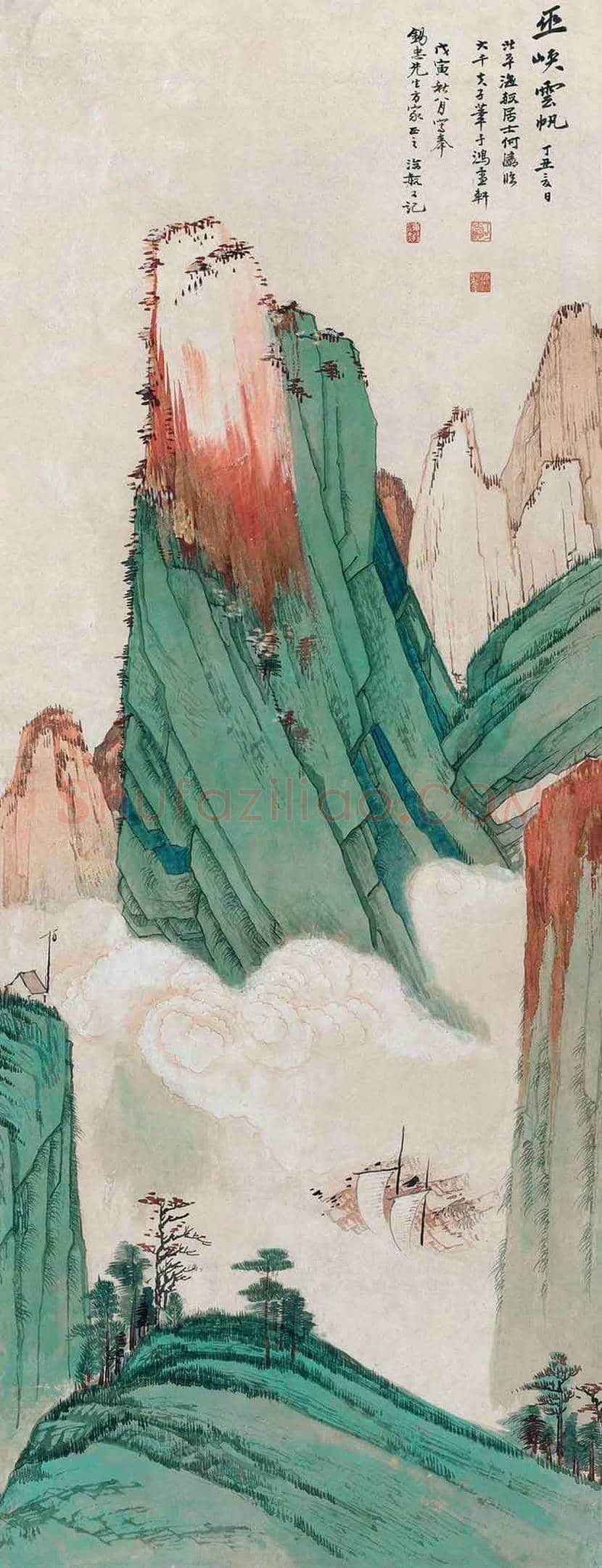 何海霞山水画欣赏 | 书画百科