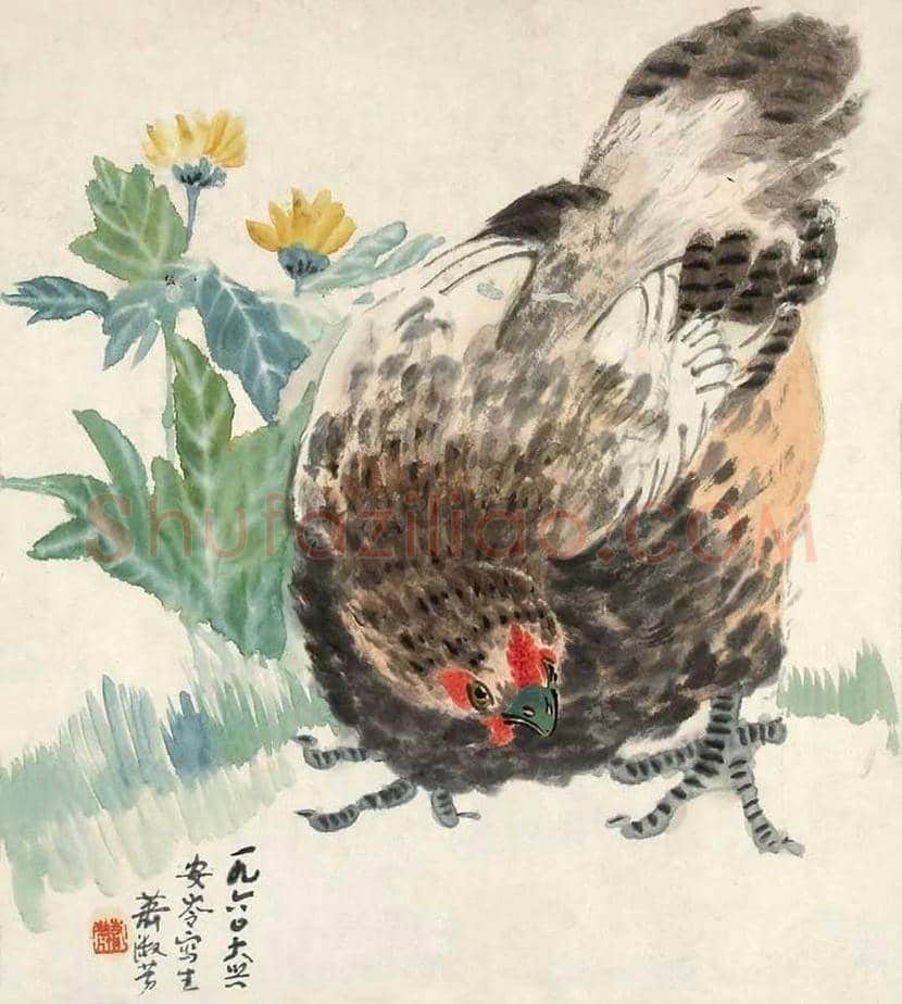萧淑芳作品欣赏 | 书画百科