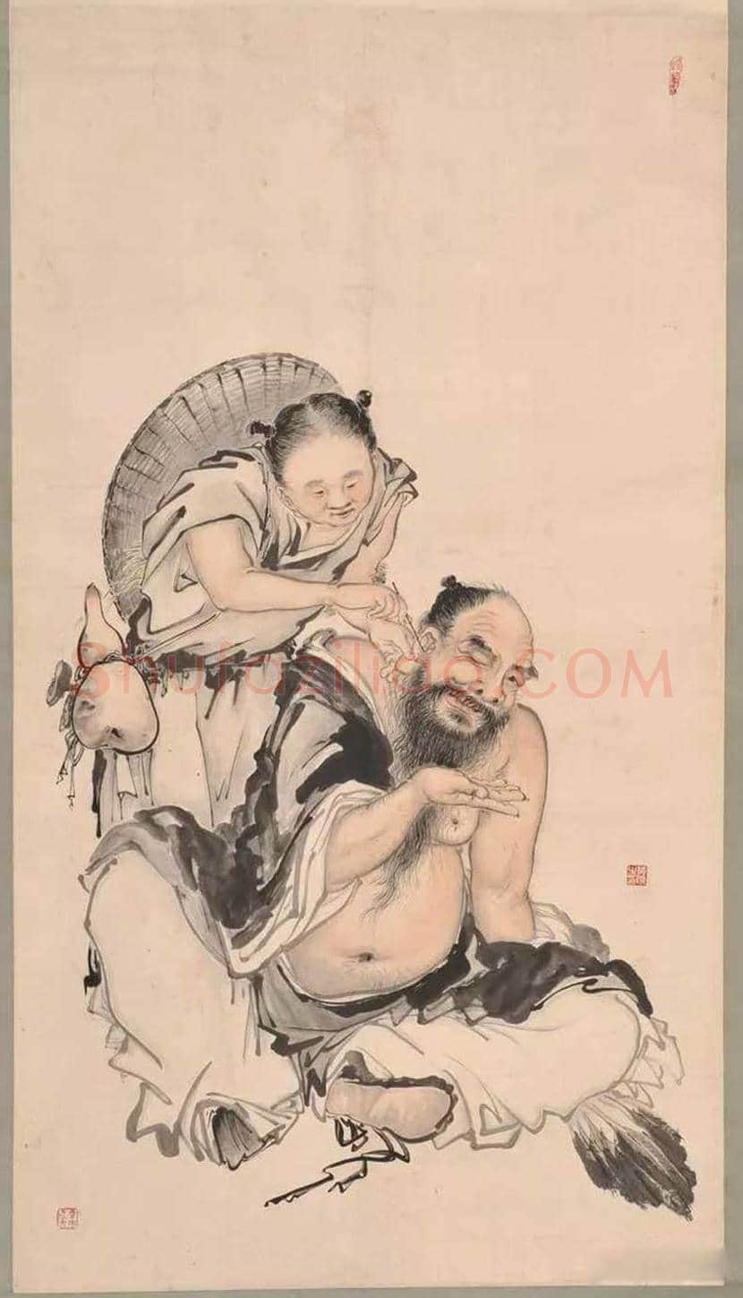 黄羲人物画作品欣赏 | 书画常识