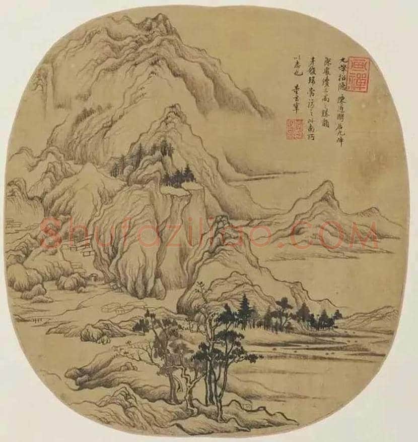 董其昌《燕吴八景图》欣赏 | 书画资料