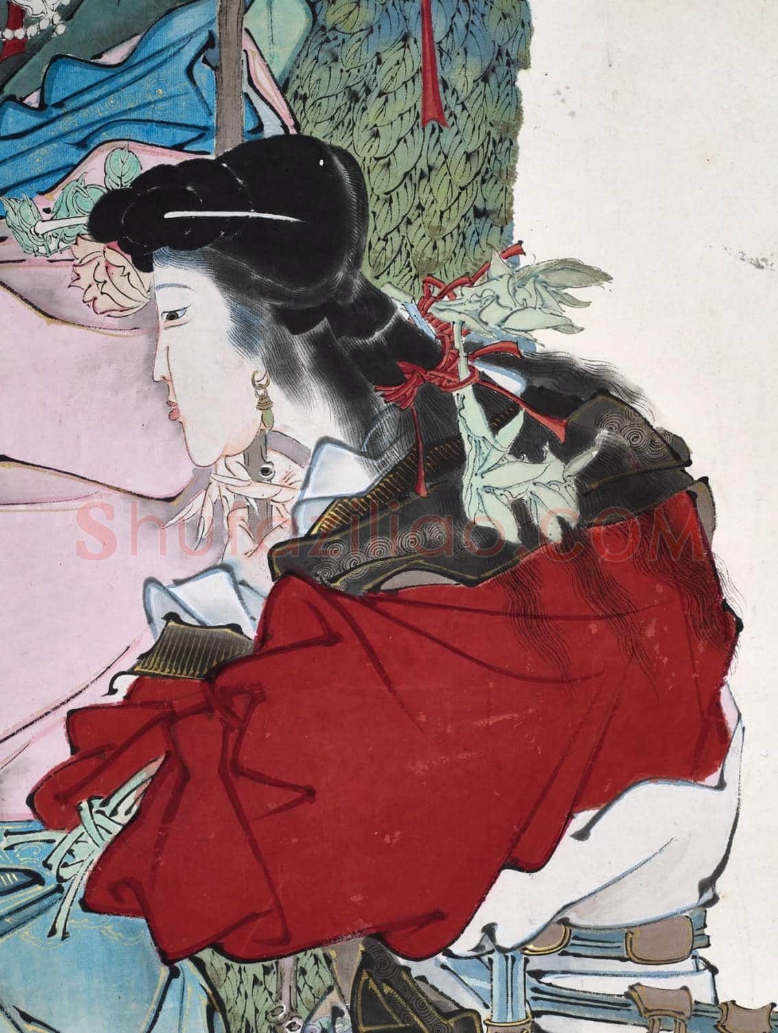 任伯年《麻姑献寿》欣赏 | 书画科普