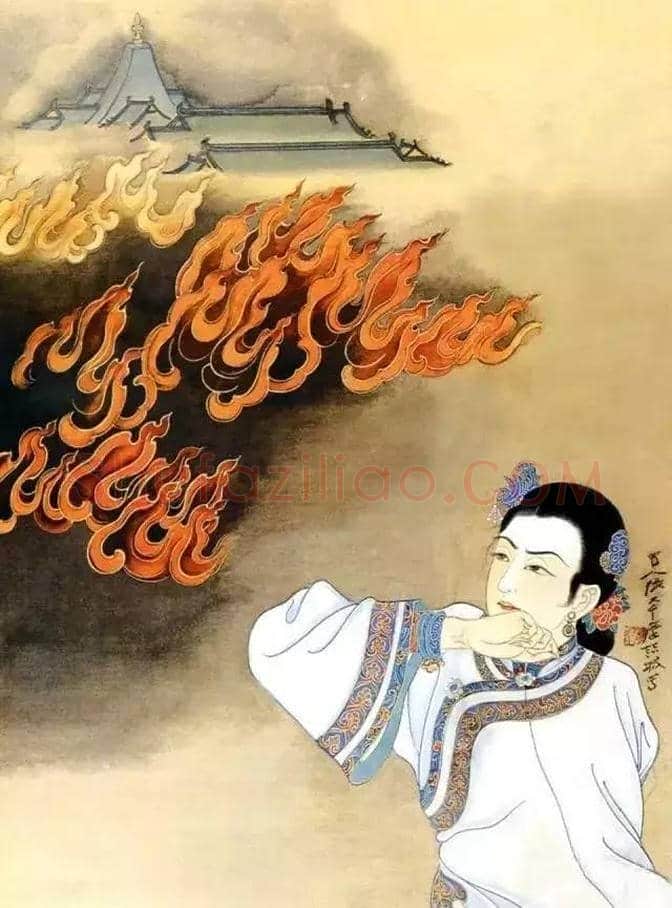 张大千笔下的高颜值美女 | 书画资料