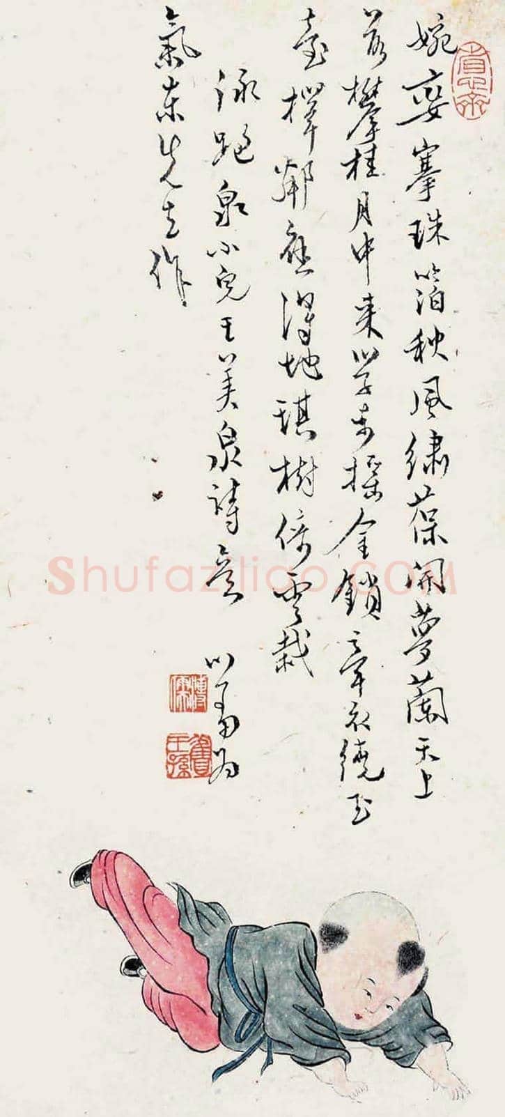 溥儒人物画欣赏【50幅高清大图】 | 书画知识