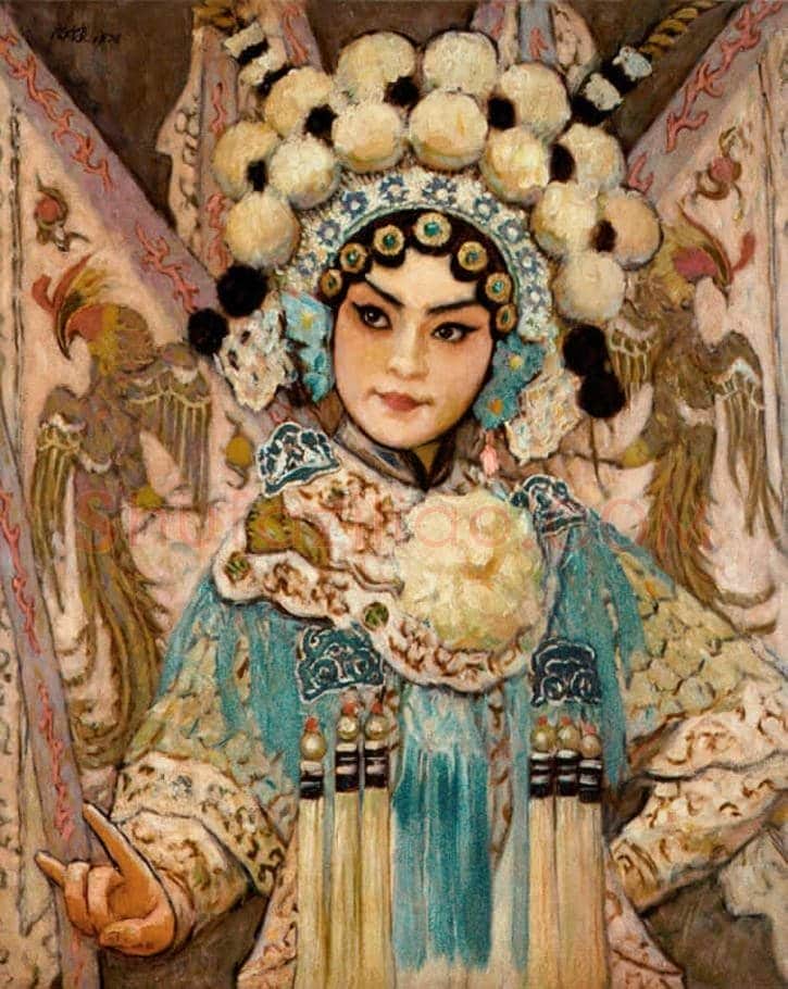 靳尚谊经典人物画高清全集 | 书画学堂