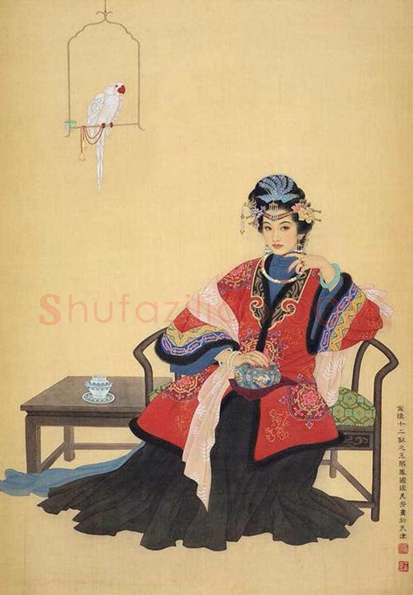 赵国经、王美芳工笔人物《金陵十二钗》欣赏 | 书画科普