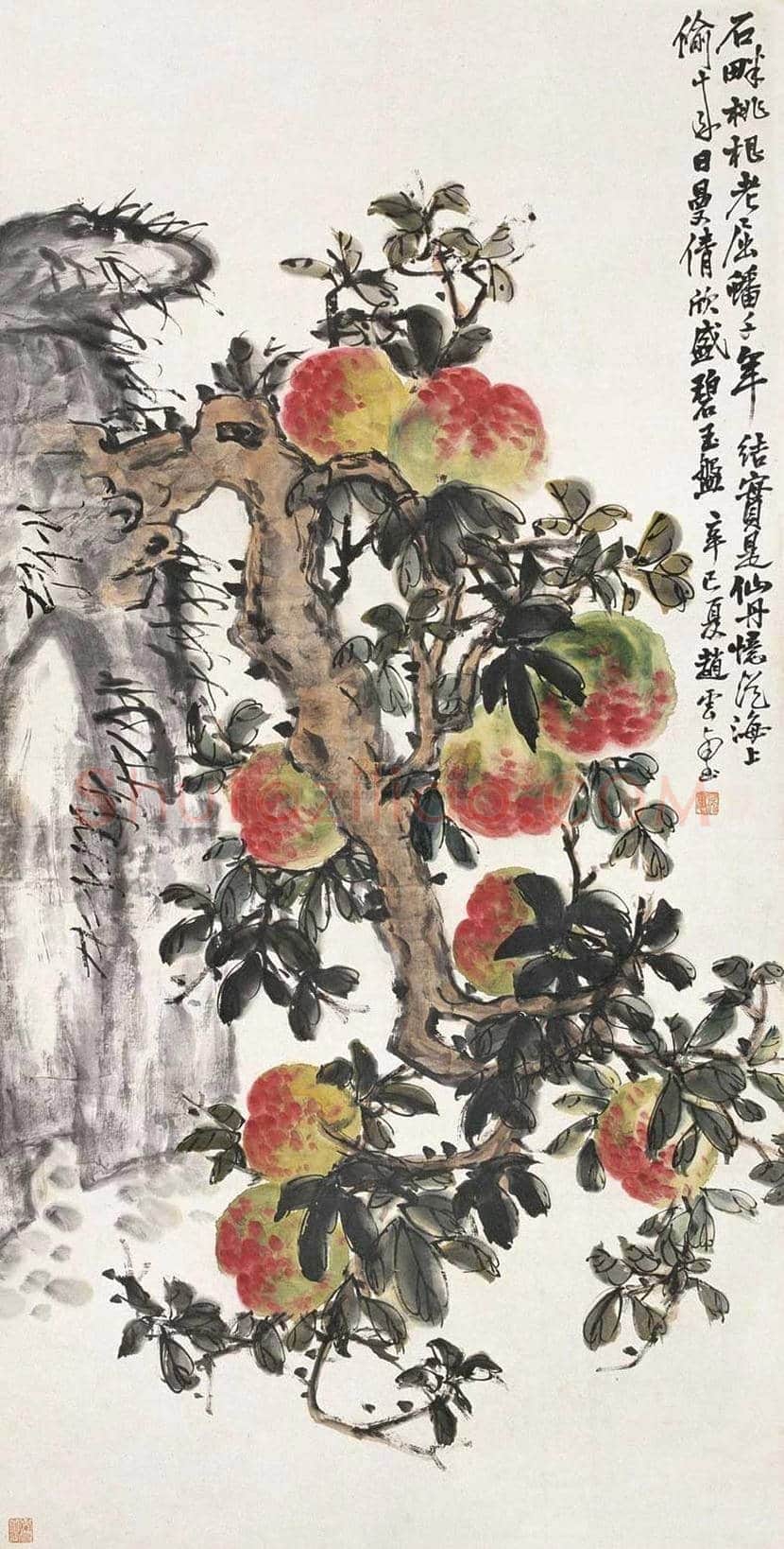 赵云壑花鸟画欣赏 | 书画资料