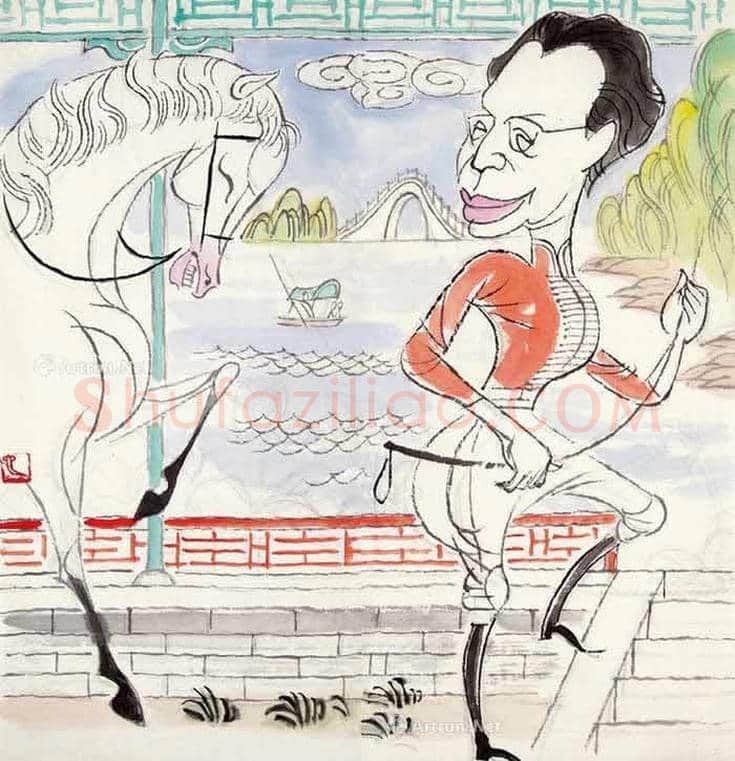 张仃漫画及版画欣赏 | 书画讲解
