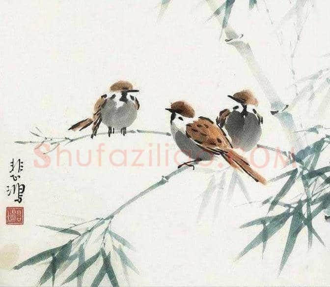 徐悲鸿国画作品欣赏 | 书画资料