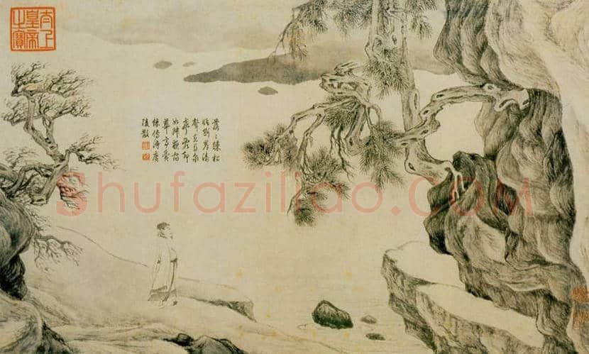 唐寅山水人物画（高清大图） | 传世国画作品
