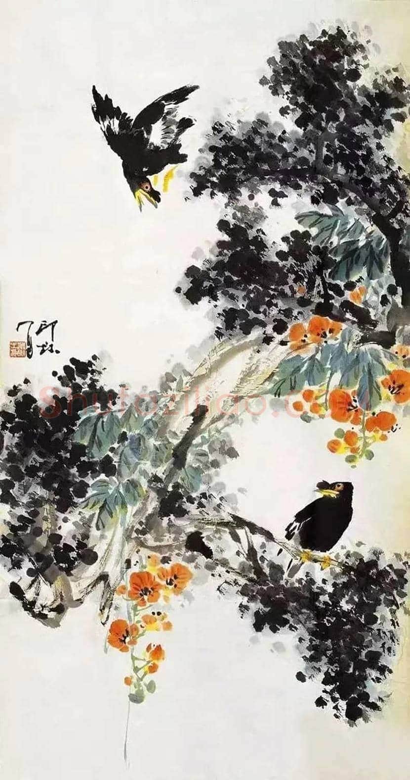 萧郎作品欣赏 | 书画文摘